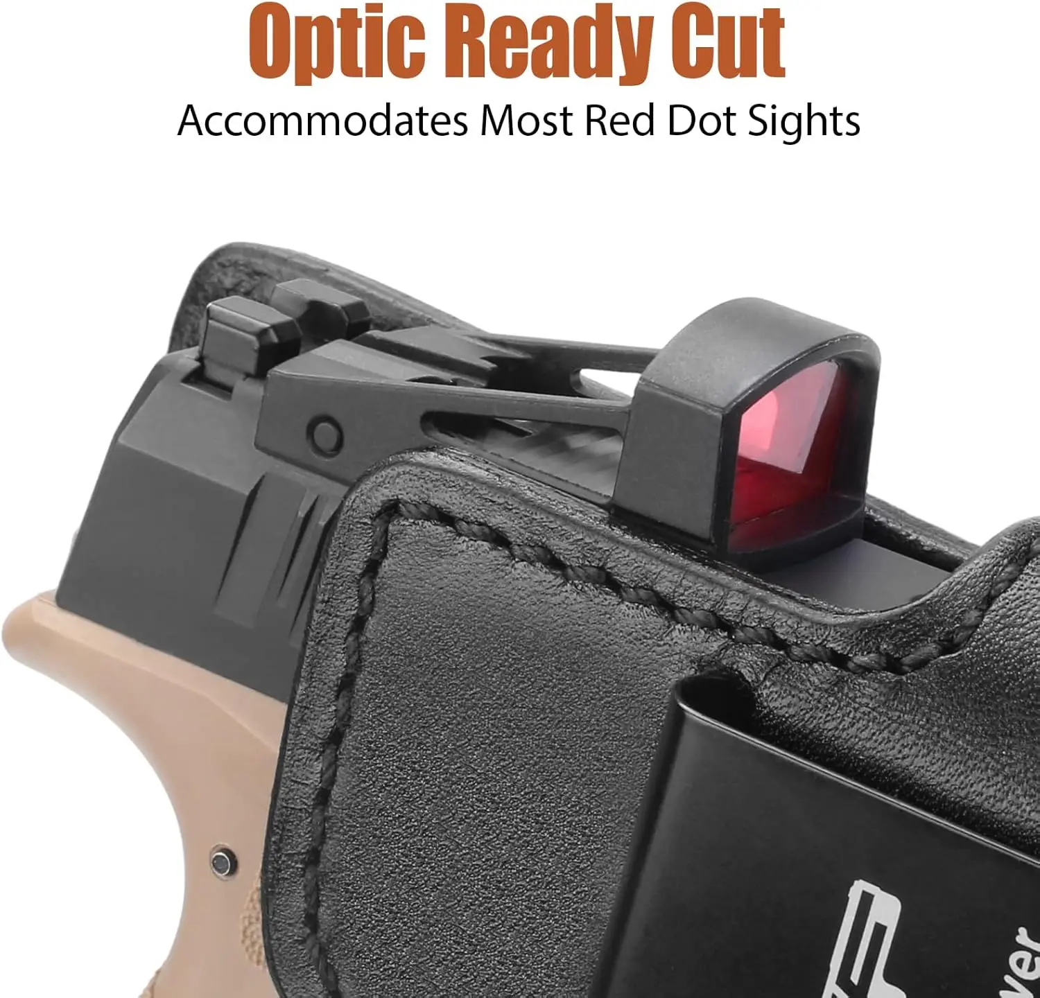Springfield Hellcat Pro RDP funda IWB cuero oculta diestra - imagen 4