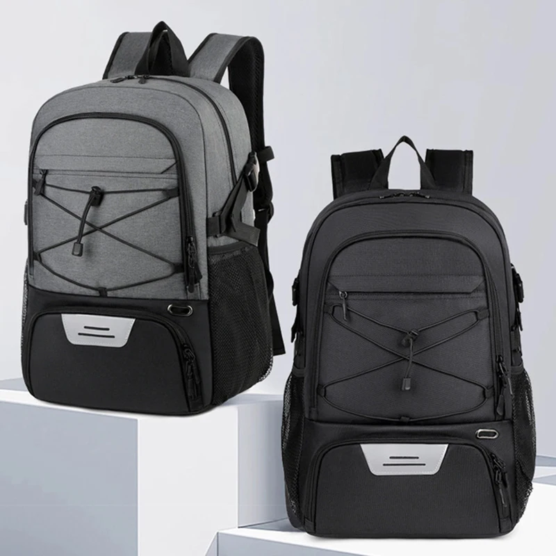 Mochila deportiva para gimnasio, Fitness, baloncesto, entrenamiento de fútbol, bolsa de Yoga con bolsillo para zapatos, senderismo, Camping, mochila reflectante para estudiantes - imagen 2