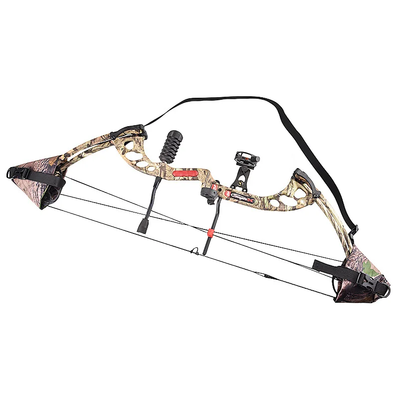 Aechery bolsa de transporte de arco compuesto, correa de hombro, cinturón, cubierta de arco compuesta, bolsa de protección - imagen 2