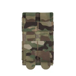 Bolsa táctica elástica ligera con sistema MOLLE para caza EDC