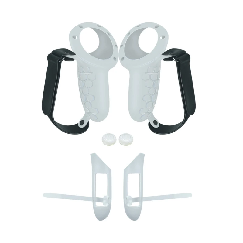 Piel silicona y duradera para controladores Quest 3, protección mejorada, envío directo - imagen 4