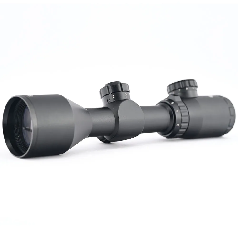 Shooin Optics Rifle Scope Hunting 3-9x42 IR Riflescope With Quick Micro Ballistic Adjustment Turret 25.4mm Tube 1/4 MOA - imagen 2