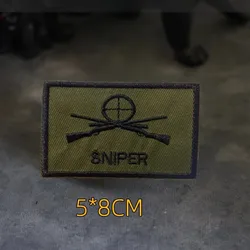 Parche táctico francotirador PVC – Moral patch para mochila táctica