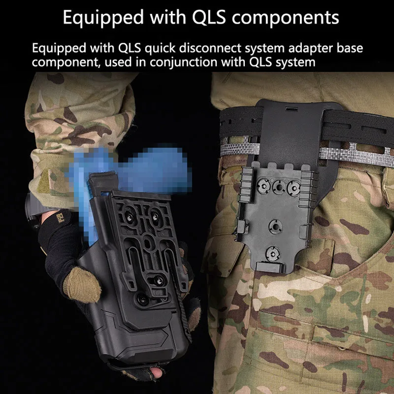 Linterna táctica indemontada X300, funda universal, equipada con componente QLS, adaptada a varios tamaños - imagen 4