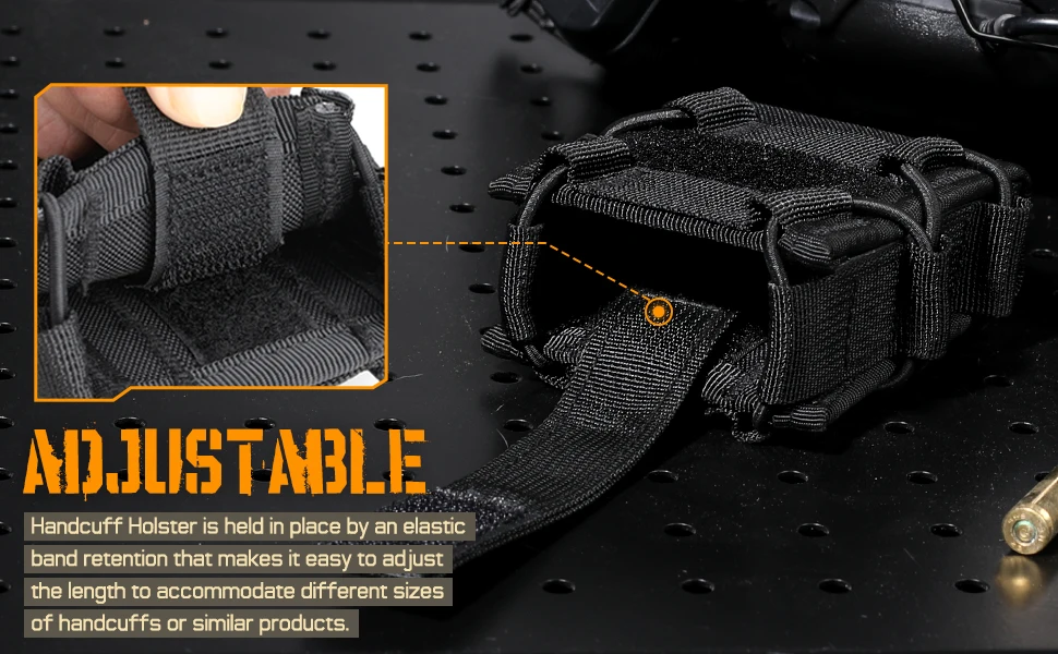 Detalle de la banda elástica ajustable