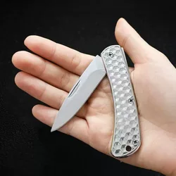 Cuchillo plegable inox para exteriores: herramienta multitarea