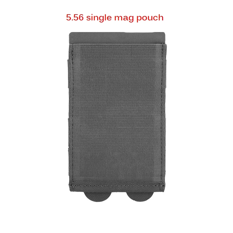 Bolsa elástica individual Mgazine 5,56, bolsa de almacenamiento ligera táctica, chaleco de caza, soporte Molle, cuchillo, antorcha, bolsa de torniquete - imagen 2