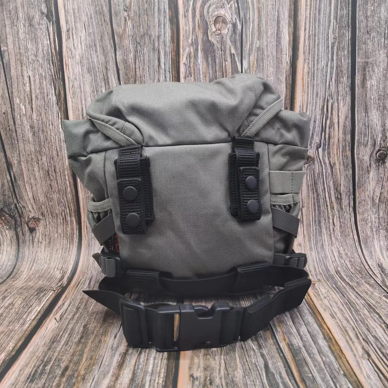 Bolsa de equipo militar, diseño táctico Retro, correa ajustable, soporte para máscara de Gas para supervivencia - imagen 5