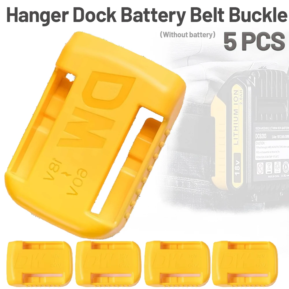 Soporte de Pared para Baterías Dewalt de 18V, 20V y 60V, Soporte de Almacenamiento para Herramientas Eléctricas, Soporte de Exhibición, Base de Montaje