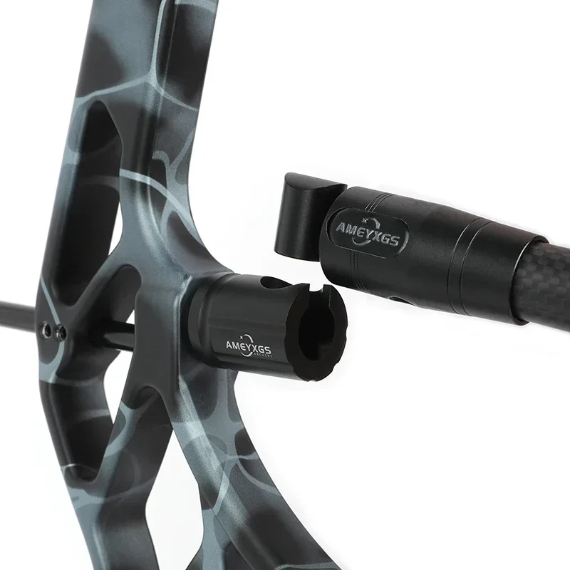 Adaptador de barra de equilibrio de desconexión rápida para tiro con arco 0 °   5 °   8 °   10 °   Para tiro con arco, estabilizador de arco de caza, accesorios de absorción de impacto - imagen 4