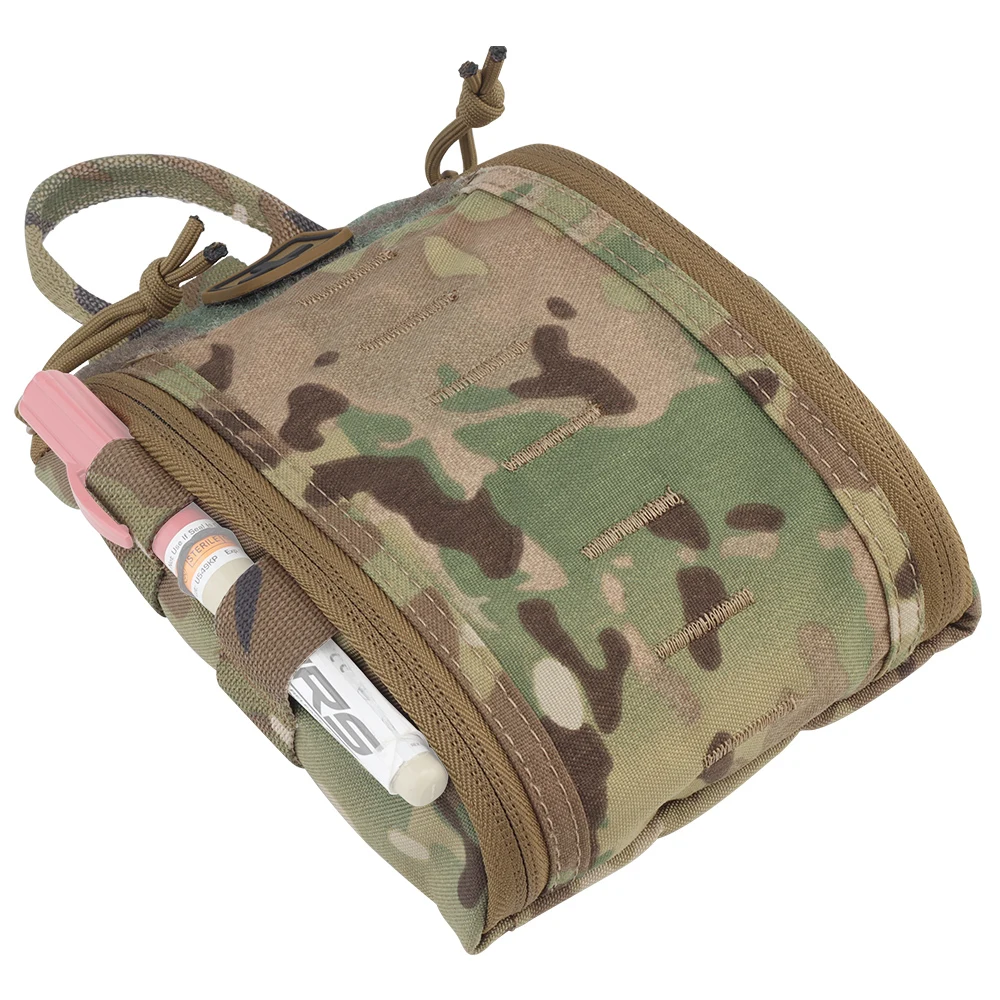 Kit de primeros auxilios MOLLE, bolsa para cinturón de cintura, chaleco de caza, Camping al aire libre, paquete de primeros auxilios de Respuesta Rápida - imagen 2