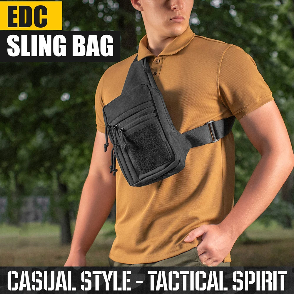 Bandolera táctica oculta portapistola ambidiestra para hombro y pecho - imagen 2