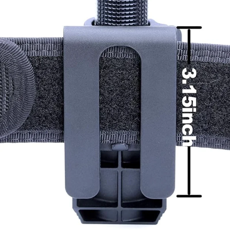 Funda para linterna táctica NEXTORCH V5, 360 ° giratoria, con cerradura, para linternas de alta potencia con un diámetro del barril de 1-1,25 pulgadas. - imagen 4