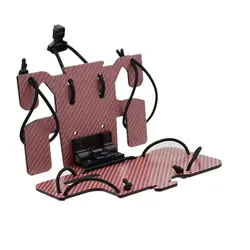 Mesa táctica plegable fibra de carbono con soporte móvil y MOLLE