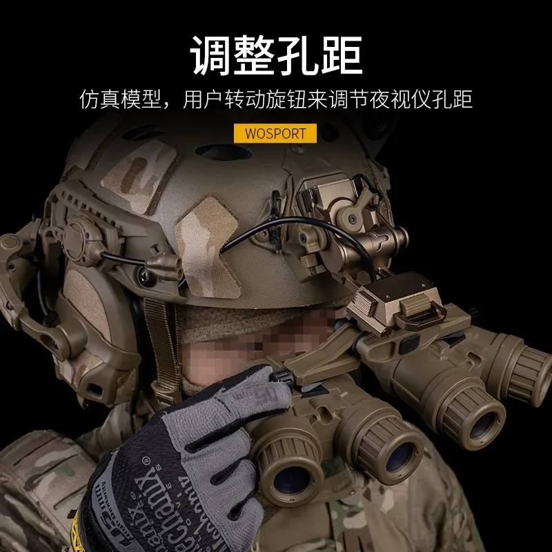 GPNVG18 Gafas de Visión Nocturna Airsoft Falsas para Roleplay Táctico - imagen 4