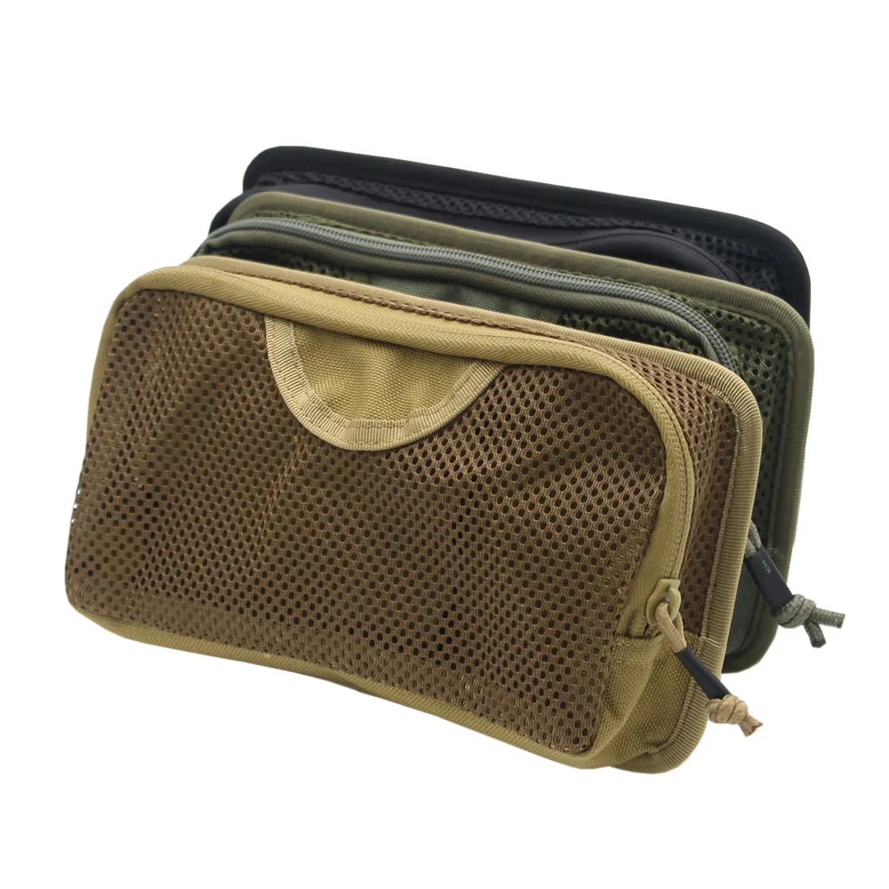 Bolsa organizadora de herramientas tácticas, bolsillo interno de malla, bolsa de inserción Modular, gancho, sujetador, paquete de administración para chaleco de caza, mochila EDC - imagen 3