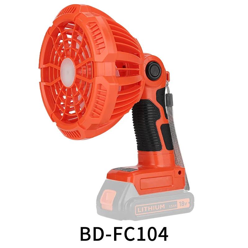 Ventilador Vertical FC104 para Bosch, Milwaukee M18 Ryobi, BlackDecker Craftsman, Makita Dewalt con batería de litio de 14,4-18V - imagen 5