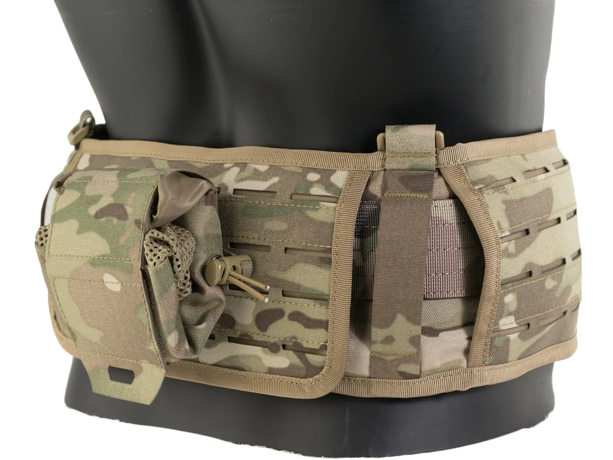 Nuevo sello de cintura, cinturón de corte láser, Molle, tela de malla plegable, bolsa de reciclaje, sistema de accesorios, bolsa de almacenamiento - imagen 5