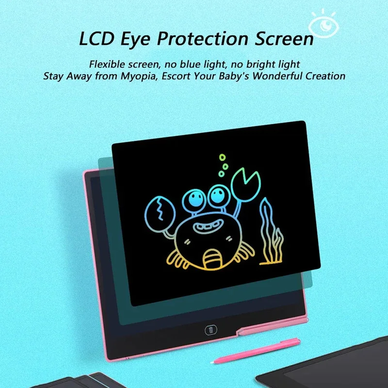 Tableta de escritura LCD recargable para niños y educación - imagen 4