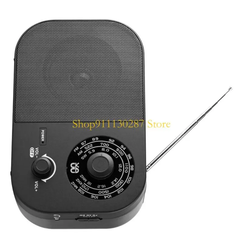 Radio J1HC Clear FM SW con opción doble potencia Cuerpo liviano fácil operar y transportar para acampar