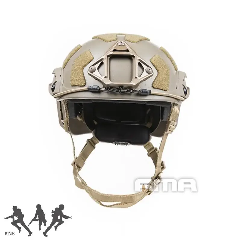 Casco FMA de corte súper alto, casco táctico Airsoft SF, estilo militar, equipo rápido, equipos de Paintball TB1315B M/L - imagen 3