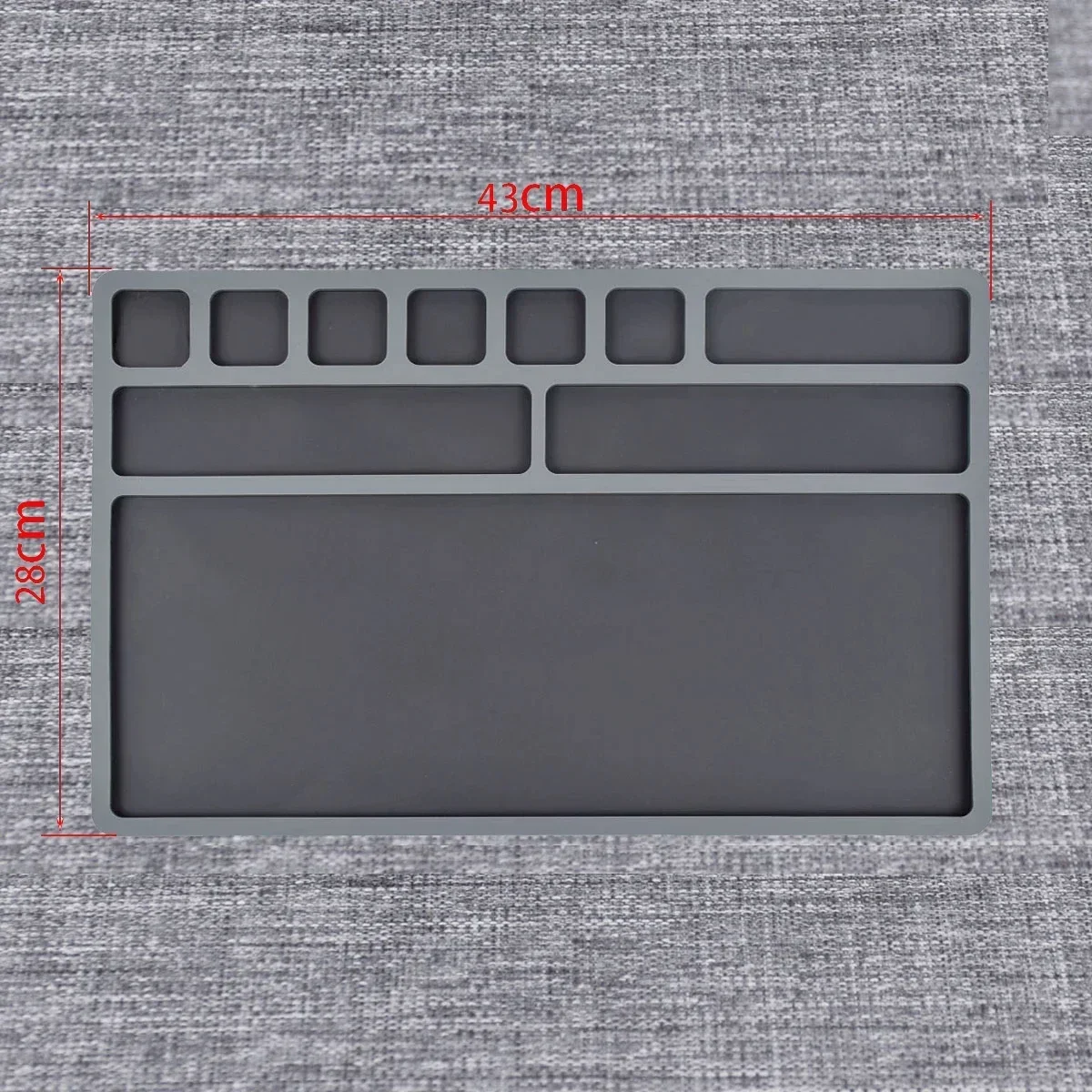 Estera táctica de limpieza de pistola de goma suave para G17 G19 Taurus G2C HK USP P226 P229 CZ-75 1911, la mayoría de las almohadillas de mantenimiento de pistola - imagen 3