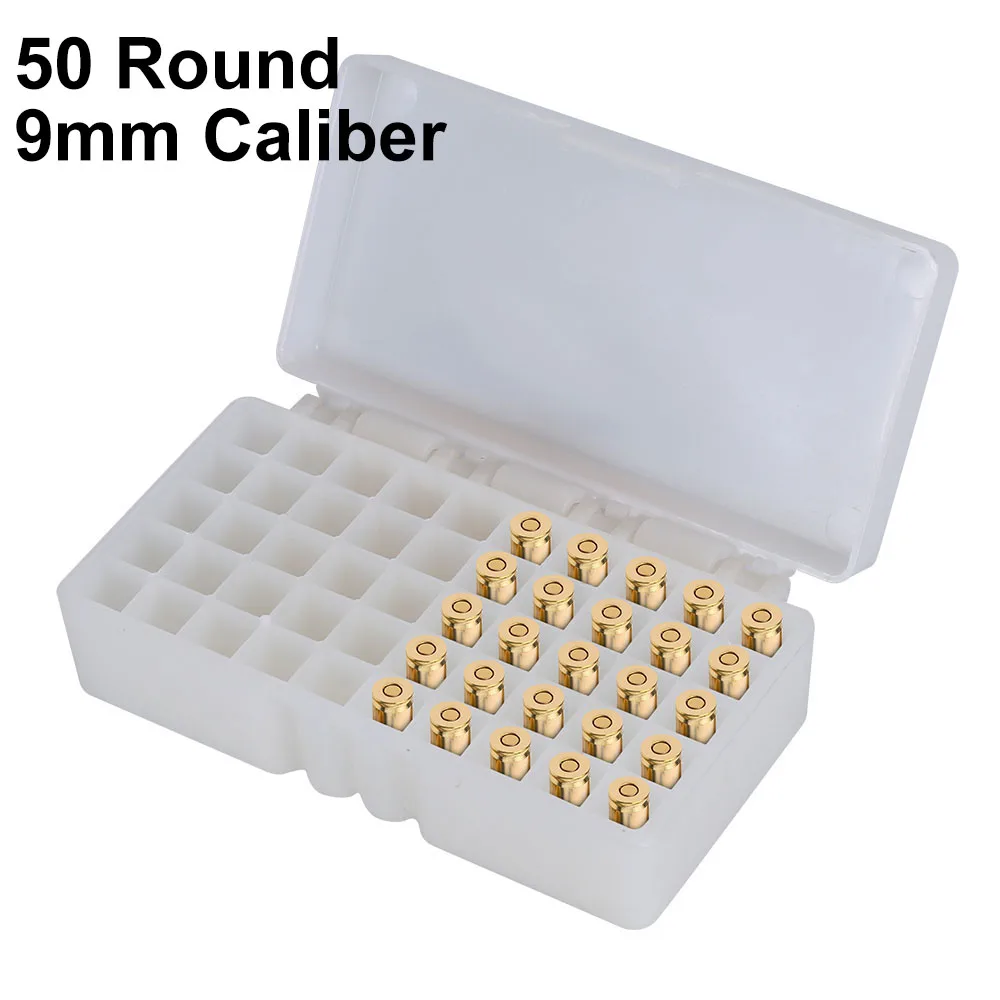 9mm 50Rounds-white