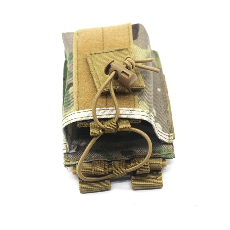 Bolsa de Radio Molle, funda de Radio, cinturón de servicio táctico, bolsa de Radio para Walkie Talkie de dos vías, almacenamiento ajustable para caza - imagen 3