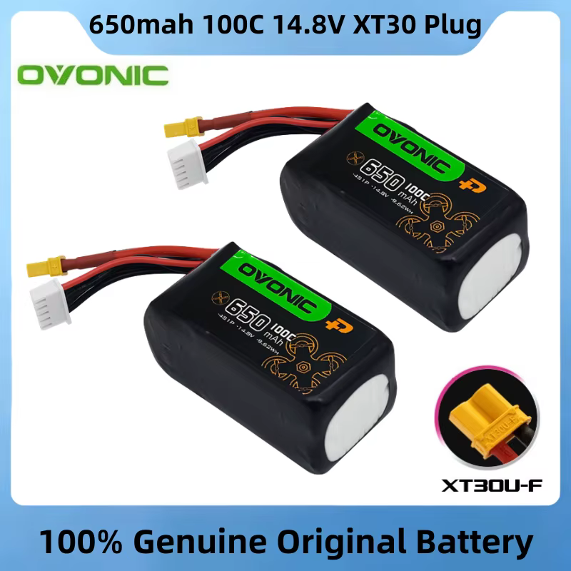 OVONIC Batería LiPo RC para FPV con conector tipo XT