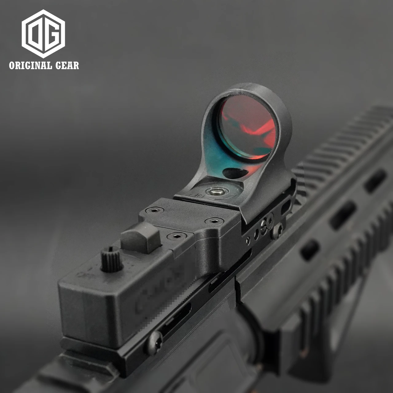 Airsoft táctico C más 4MOA Red Dot Sight Fit 20mm Wicatinny Weaver Mlok montaje en riel - imagen 3