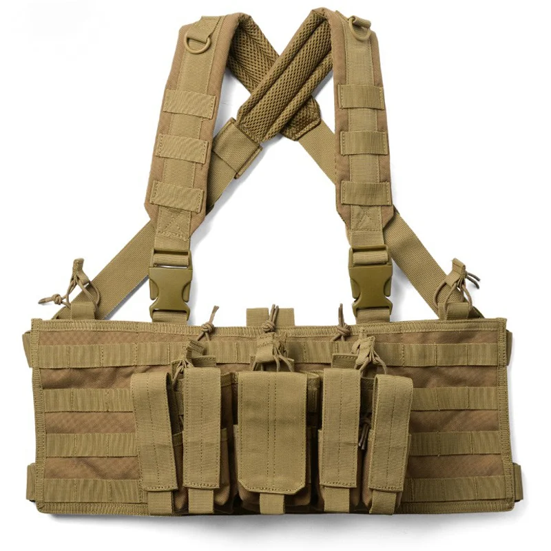 Mcr5-chaleco táctico multifunción, equipo montado en el corazón, con gran capacidad de carga - imagen 2