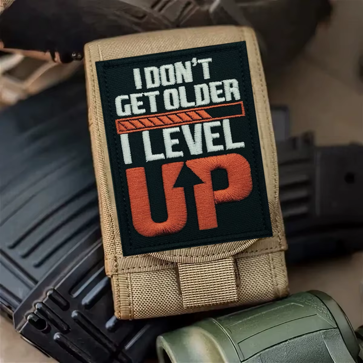 Parche táctico PVC no lo obtenga el alcalde – Emblema velcro militar