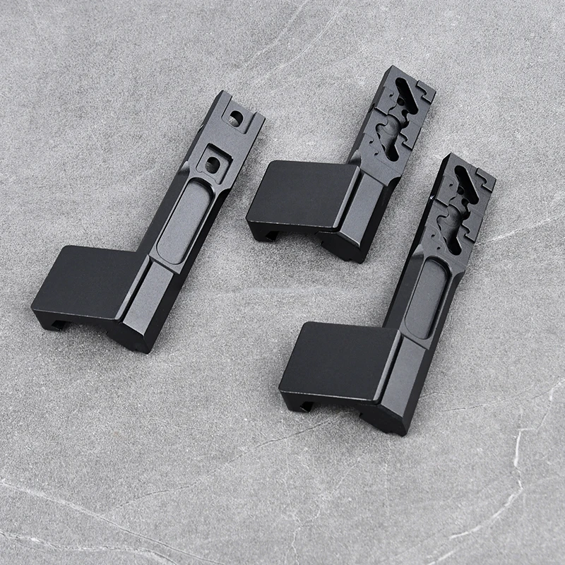 Soporte de luz adaptable de compensación táctica Surefir M300 M600 PLHV2 linterna Base lateral soportes de luz de explorador caza riel Picatinny de 20MM