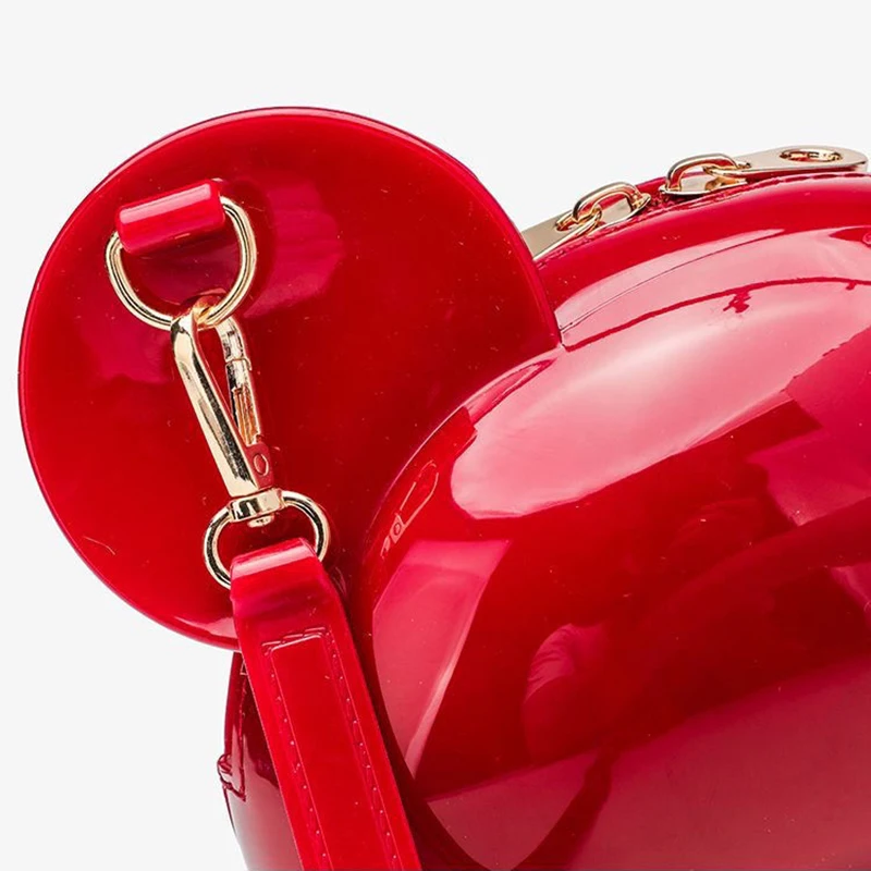 Lawaia, bonitos bolsos cruzados pequeños para mujer, bolso de gelatina de PVC, 1 unidad, 17cm, bolso cruzado elegante para mujer, accesorios de moda - imagen 2