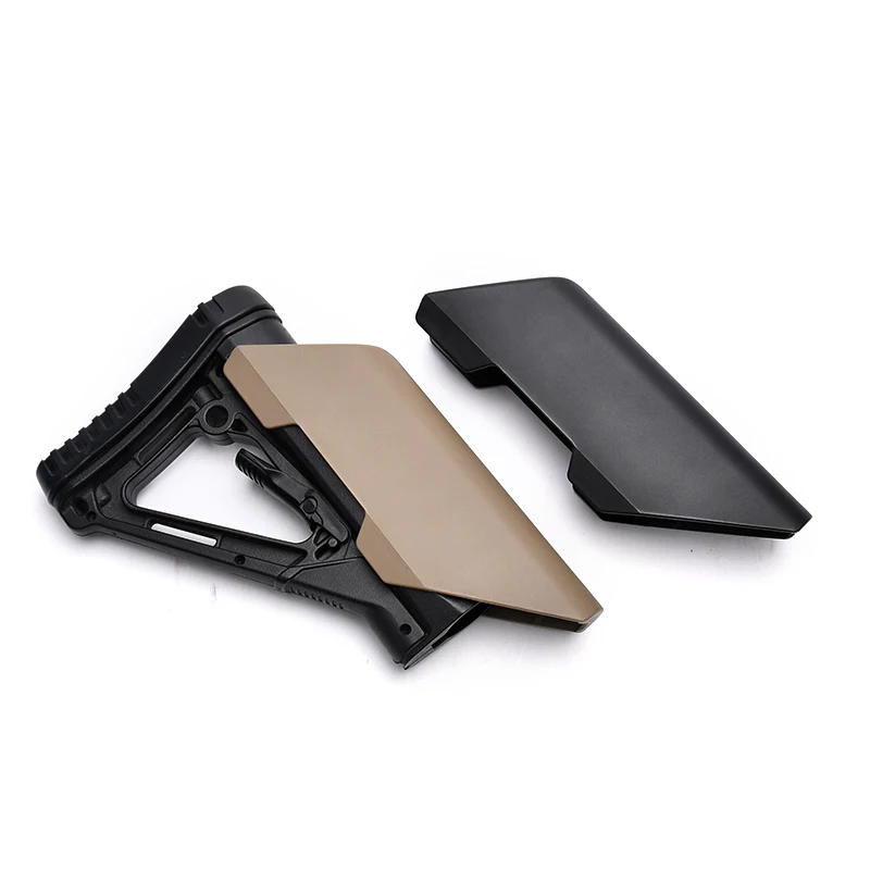 CTR de nailon táctico, elevador de mejillas bajo alto, versión para no pistolero, accesorios para Airsoft - imagen 5