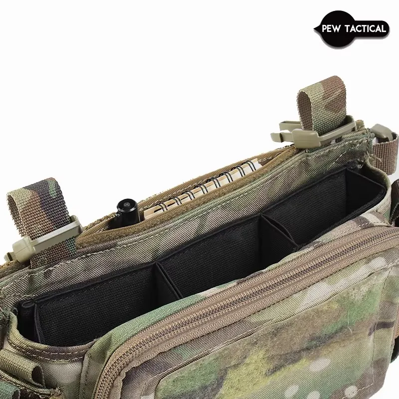 PEW TACTICAL D3CRM Chest Rig ADMIN SLEEVE Haley estilo estratégico Airsoft UA13 - imagen 5