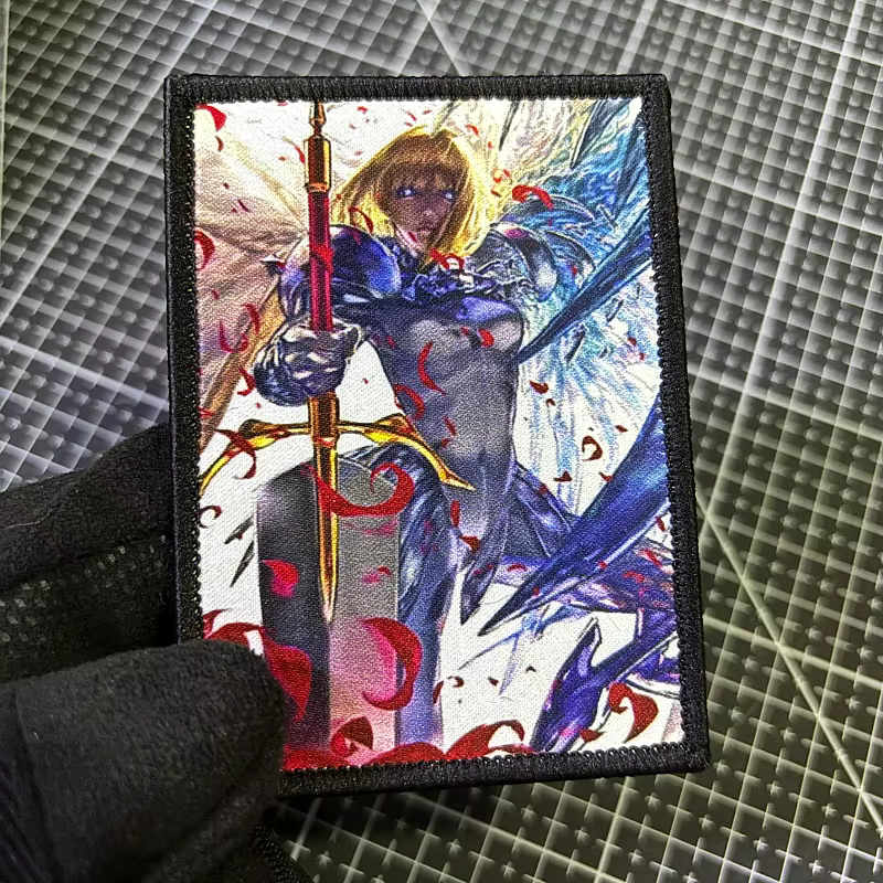 Parche táctico anime King Arthur para braçal con velcro - imagen 2