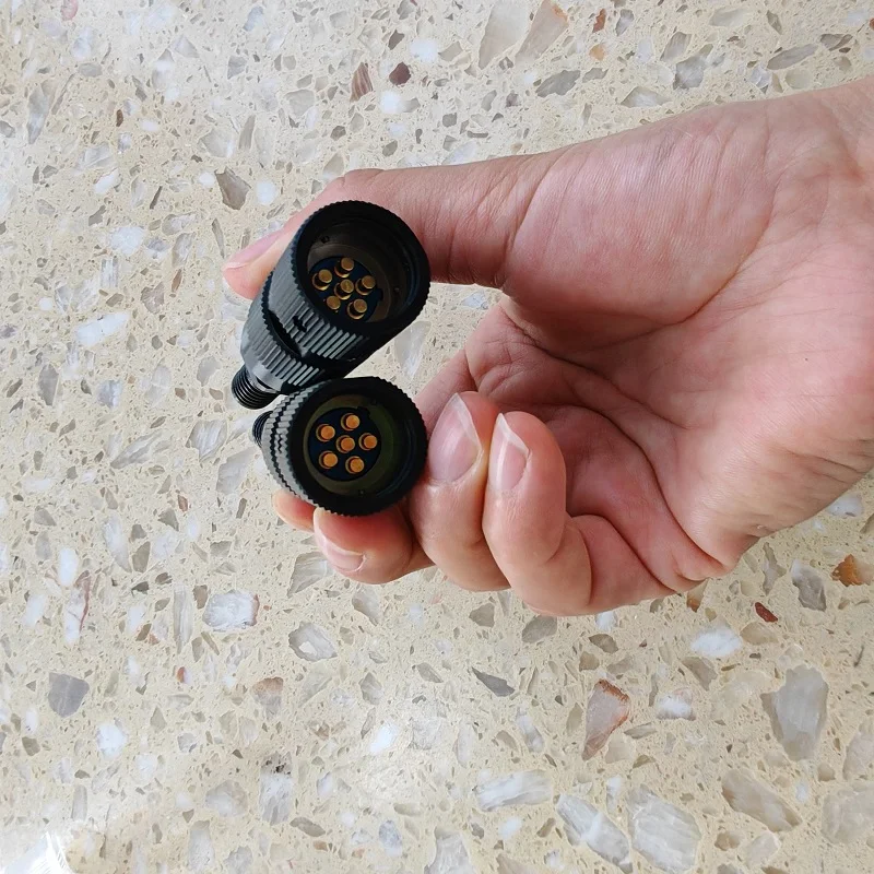 Conector de audio U283 de metal, enchufe macho y hembra de aviación de 5 núcleos y 6 núcleos - imagen 5