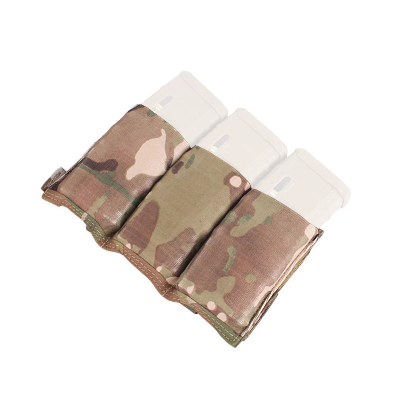 Portacargadores triple M4 Emersongear – Bolsa táctica MOLLE airsoft - imagen 2
