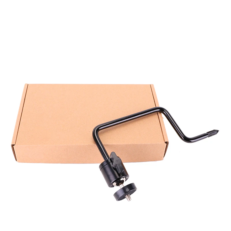 Soporte de montaje de tornillo de árbol de M5 para cámaras de rastreo de caza, palo de soporte de tornillo de cámara de seguridad de 1/4 pulgadas para cámara de Vida Silvestre forestal - imagen 4