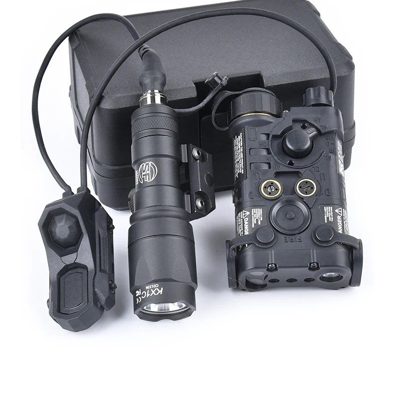 Linterna táctica Surefir M600C M300A WADSN NGAL láser rojo verde azul punto IR atenuación AXON interruptor Airsoft Scout Accesorios - imagen 2