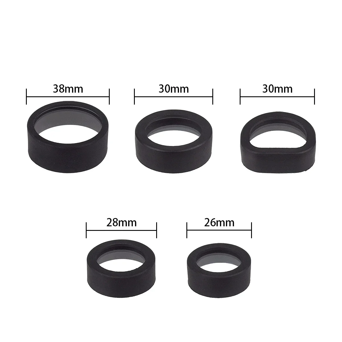 Armas de caza tácticas, luz LED, linterna AD, protector de lente personalizado, cubierta protectora de punto rojo para Surefir M300 M600 X300 X400 - imagen 5