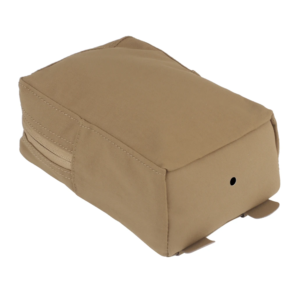 Bolsa de comestibles ligera con cremallera montada en MOLLE, bolsa de almacenamiento de gran capacidad para caza al aire libre - imagen 4