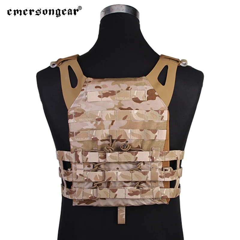 Emersongear para JPC portador de placa chaleco táctico MOLLE Airsoft puente protector de pecho Trekking combate MCAD EM7344 11,11 ventas - imagen 4