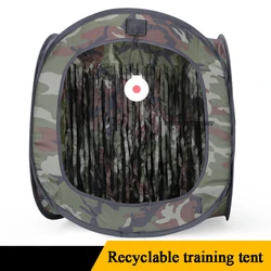 Estuche de catapulta de caza y tiro con arco al aire libre, tienda de entrenamiento de tiro Airsoft, tirachinas plegable, tienda de tiro táctica BB