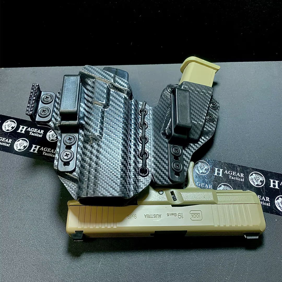 Funda IWB Kydex porte oculto con portacargadores y extracción rápida - imagen 4