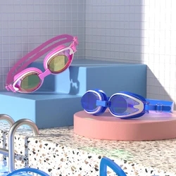 JSJM Gafas Natación Niños Silicona Ajustables Antivaho Protección UV