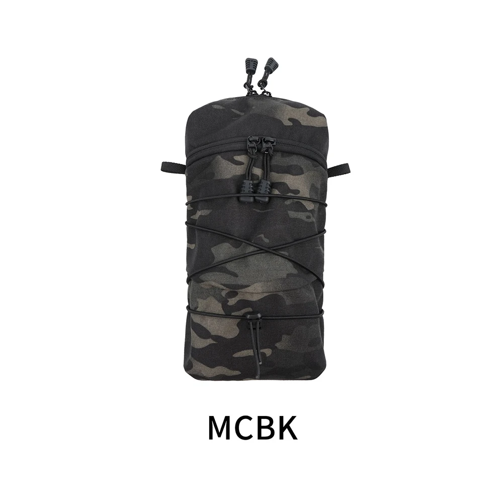 Bolsa táctica de uso General 12x5, bolsa de utilidad Airsoft MOLLE, bolsa de reciclaje de artículos diversos, accesorios de caza para acampar al aire libre - imagen 2