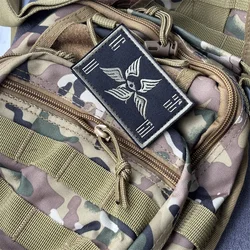 Parche bordado táctico para ropa, insignia de moral, gancho, parches militares, pegatinas para mochila, brazalete