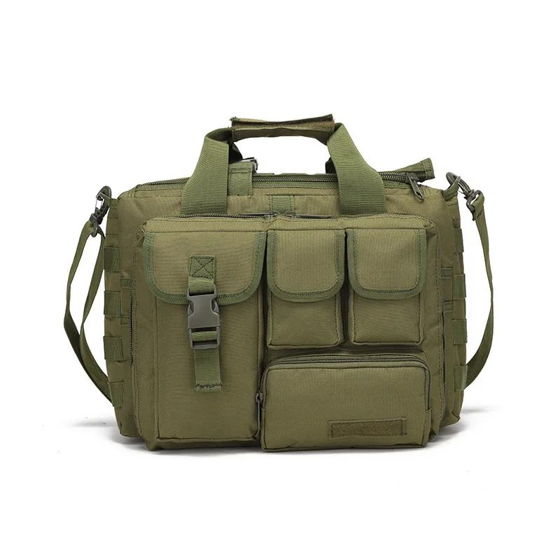 Bolso táctico para ordenador portátil, bolso de hombro, bandolera de nailon militar para exteriores, maletín para escalada, senderismo, bolsa de caza multifunción - imagen 3